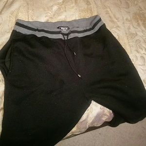 Black and Grey Joggers